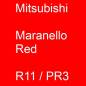 Preview: Mitsubishi, Maranello Red, R11 / PR3.